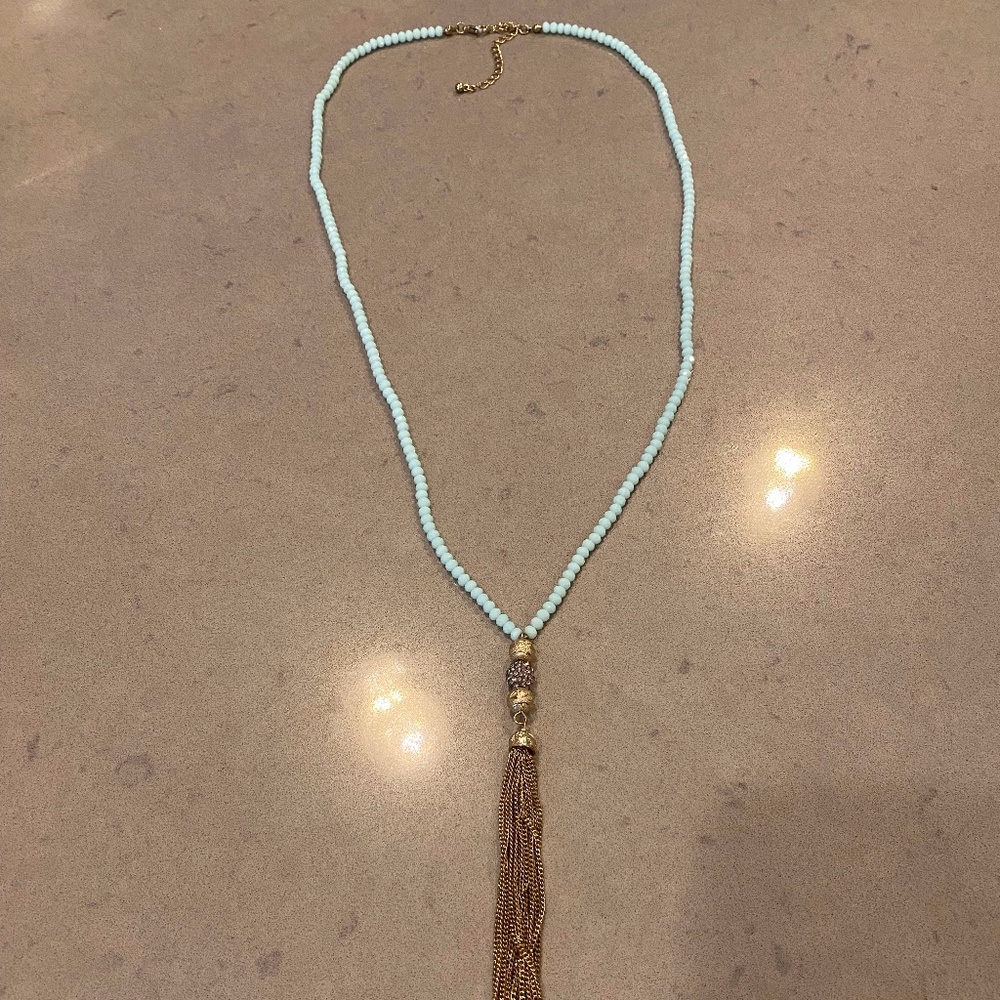 28" long necklace